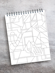 ColorIt Modern Art Coloring Book for Adults - Pablo Picasso Coloring Page  - Ma Jolie 