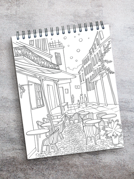 Impressionism Coloring Sheets