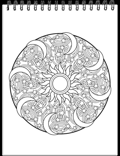 ColorIt: Mandalas to Color - 50 Original Drawings and Anti-Stress Patterns  for Premium Adult Coloring Book (Volume III)