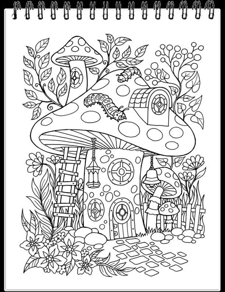 Goddesses Adult Coloring Book by Hasby Mubarok – ColorIt