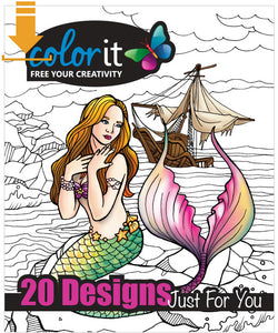 Introduction To ColorIt Download Pack Of 20 Drawings