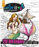 Introduction To ColorIt Download Pack Of 20 Drawings
