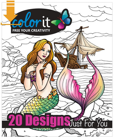 Introduction To ColorIt Download Pack Of 20 Drawings
