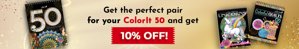 ColorIt 50 + 2 Books