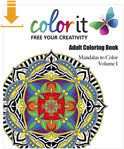 Mandalas To Color Volume 1 Digital Download Version