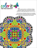 Mandalas To Color Volume 1 Digital Download Version