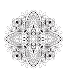 Mandalas To Color Volume 1 Digital Download Version