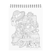 ColorIt Tropical Scenes Adult Coloring Book by Hasby Mubarok