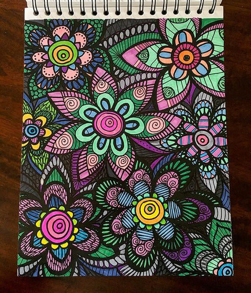 ColorIt - Colorful Flowers (Volume 1) Coloring Book Review